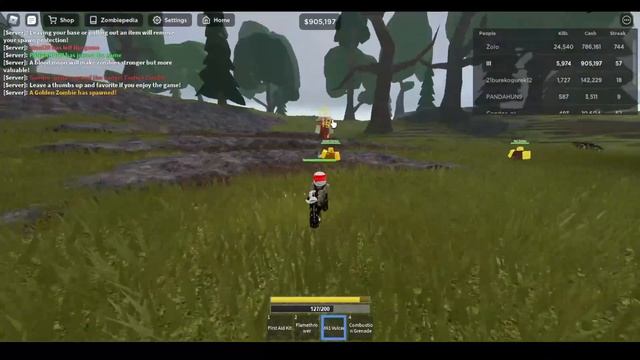 Helikopter - Undead Defense Tycoon - Roblox смотреть онлайн