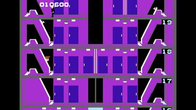 Elevator Action [NES] Gameplay смотреть онлайн