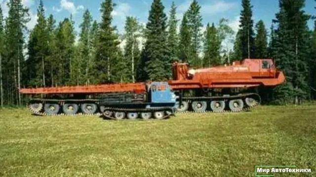 Огромный монстр болот.Вездеход-болотоход СВГ-701,,ЯМАЛ'' смотреть онлайн