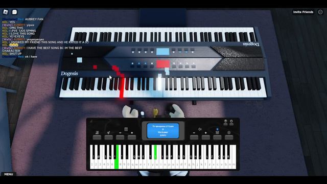 Die In A Fire - The Living Tombstone | Roblox Piano смотреть онлайн