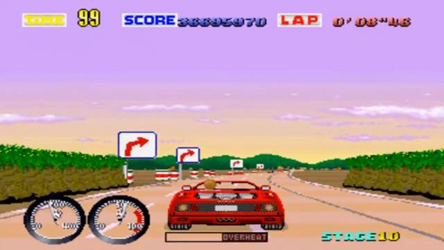 Turbo OutRun (Arcade) смотреть онлайн