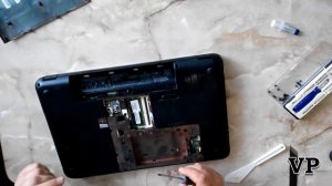 Ноутбук HP pavilion g6 (разборка, чистка, замена термопасты)