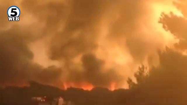 Грчкиот остров Китира во пламен смотреть онлайн