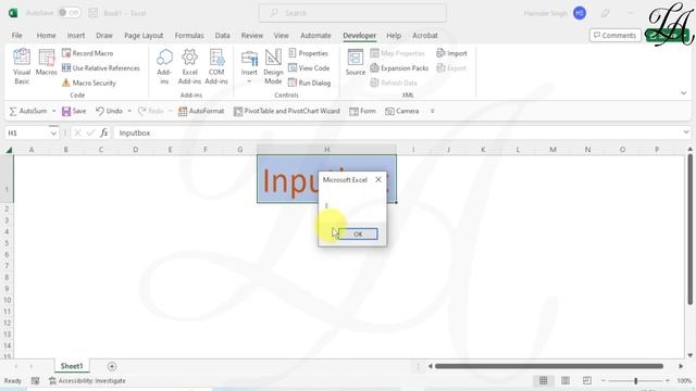 INPUTBOX in VBA | VBA INPUTBOX | Excel VBA - Input Box смотреть онлайн