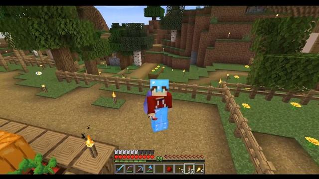 Villager Master of Disaster | Lets play Minecraft Java SMP 1.15 (The Founders #3) смотреть онлайн