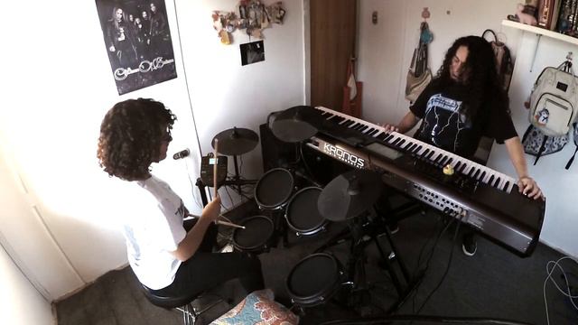 Metallica - Enter Sandman (drums & keyboard) смотреть онлайн
