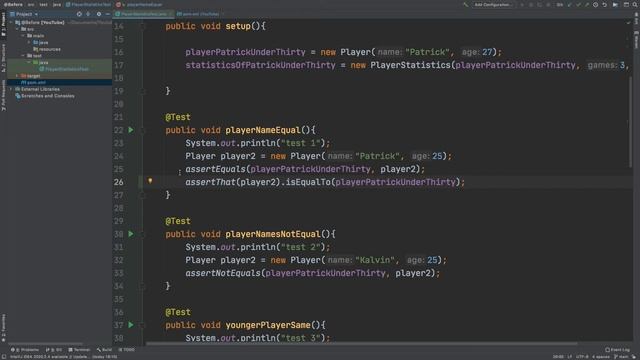 Using Matchers with AssertJ - JUnit Tutorial смотреть онлайн