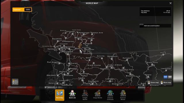 Discover 100% map in ATS 1.46 - All Map DLCs and Promods Canada (Step by step guide and files) смотреть онлайн