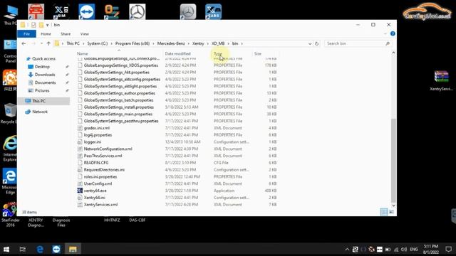 How To Login In Xentry By Password/ File Replacing On V2022.06 MB SD Software - Cardiagtool