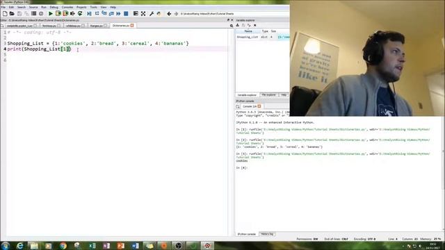 Python 3.6: Creating and Accessing DICTIONARIES!!! смотреть онлайн
