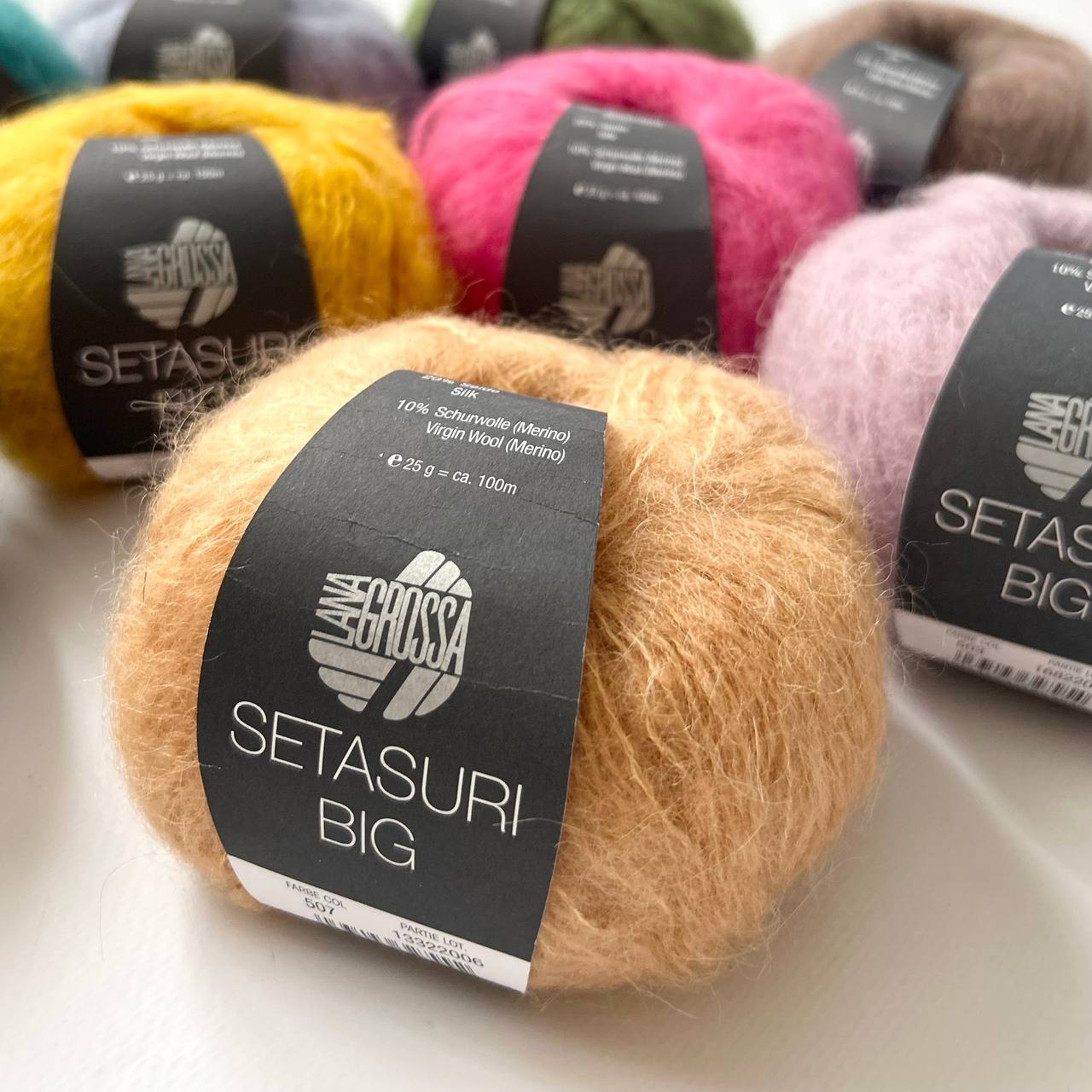 Setasuri Big Lana Grossa. Обзор пряжи от магазина Knitted-story смотреть онлайн