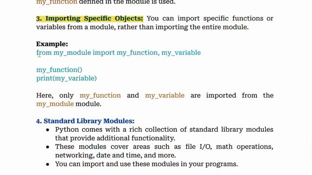 Modules in Python | Standard Library Modules | Creating Modules | Importing Modules | aktu смотреть онлайн