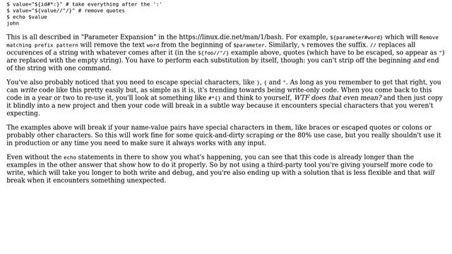 Unix & Linux: Parse a string in bash script (3 Solutions!!) смотреть онлайн