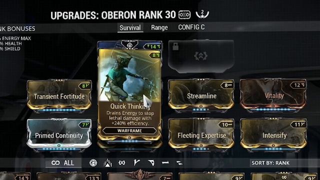 Oberon Max Range + Survivability Build - Warframe Plains of Eidolon смотреть онлайн