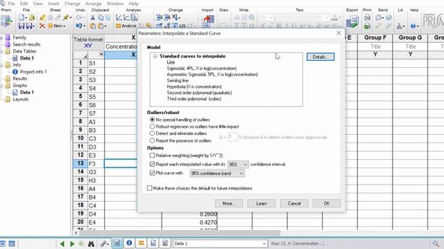 How To Interpolate A Standard Curve In GraphPad Prism смотреть онлайн