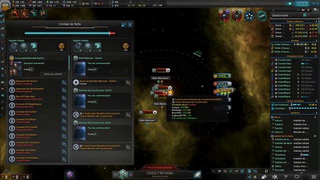 [FR] Stellaris Moddé 3.3 - Gigastructures - Megacorps Habitants du Vide - Ép. 42 смотреть онлайн