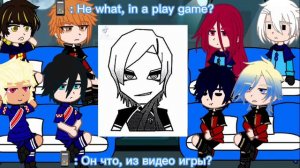 ┏ |•Blue Lock reaction to Tik tok / Синяя Тюрьма реакция на Тик ток .[kiis].  (Рус/Eng)•|┛