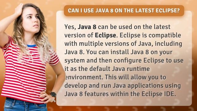 Can I use Java 8 on the latest Eclipse? смотреть онлайн