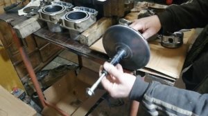 Ремонт двигателя квадроцикла CF moto X8