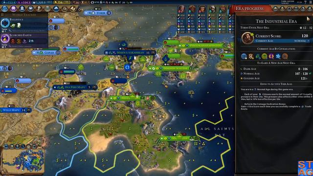 Coal Glut (Brazilian Glory Episode 7) - Civilization VI: New Frontier Pass смотреть онлайн