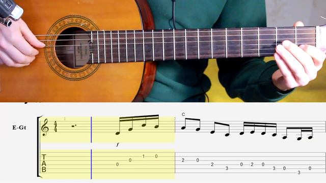 Chet Atkins - Yakety axe (Топор Йекети). Guitar. Notes. Tabs. Chords. смотреть онлайн
