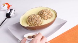 Обваляем шарики в орехах. Результат выглядит невероятно!