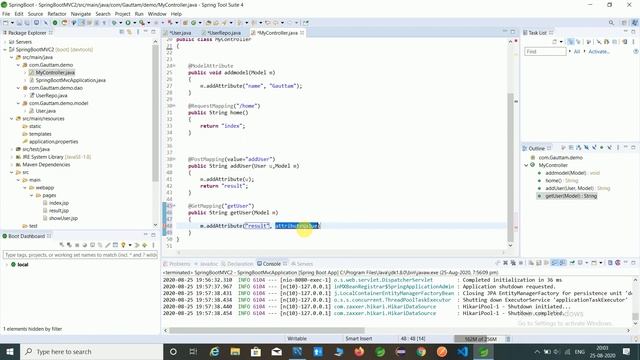 Fetching Data From Database | Spring Boot смотреть онлайн