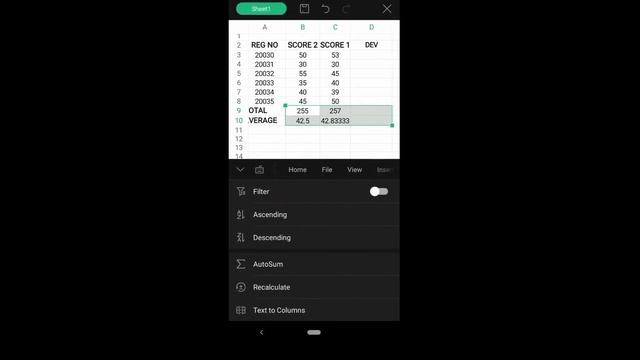 EXCEL BASICS: SUM, AVERAGE, DIFFERENCE, e. t. c |JUST BY THE USE OF YOUR SMARTPHONE смотреть онлайн