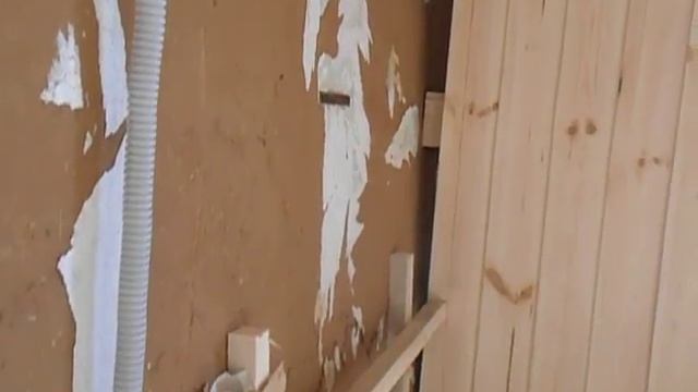 Штукатурка на деревянном срубе . смотреть онлайн