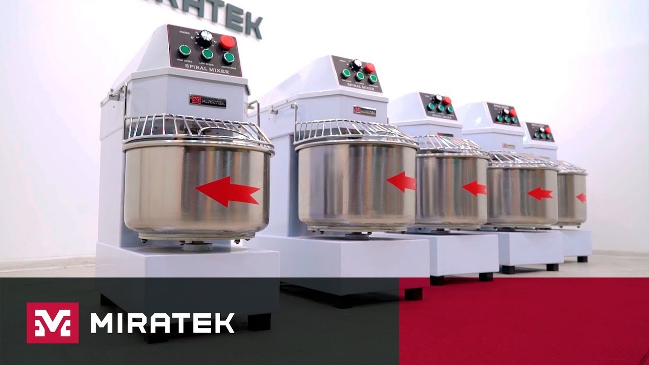 Тестомесы для дрожжевого теста Miratek серии PX смотреть онлайн