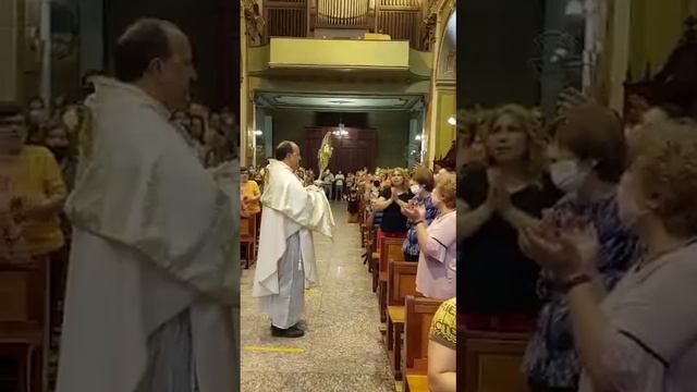 55 aniversario de la R.C.C en la catedral junto a Mons Gabriel Barba. Adoración al Santísimo смотреть онлайн