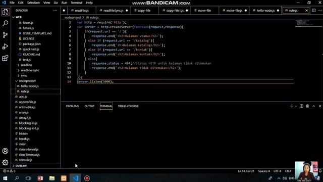 #24. Mendapatkan Query String dengan Node.js смотреть онлайн
