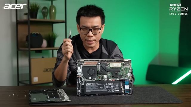 รีวิว Acer Swift X สเปก Ryzen 5 + RTX 3050 จอ 14″ สาย Creator มี Office แท้ ประกัน 3 ปี On-Site смотреть онлайн