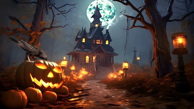 Halloween Haunted Witch House Ambience ? Autumn, Scary & Spooky Halloween Music