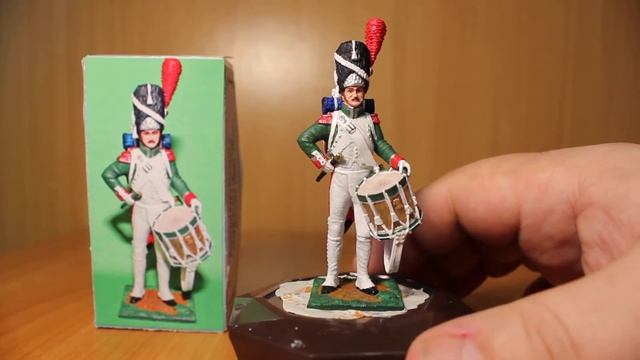 Оловянные солдатики. Ротный барабанщик Италия ручная работа подарок смотреть онлайн