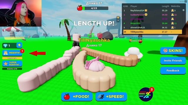 СТАЛА ЧЕРВЯКОМ в РОБЛОКСЕ ?► Roblox TILKA PLAY смотреть онлайн