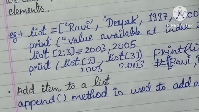 LIST llLecture 8ll list operations in python,list in python code with harry, list in python class 1 смотреть онлайн