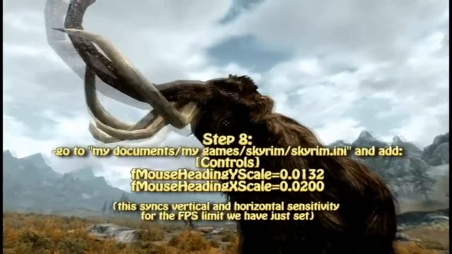 Skyrim: howto fix input lag and vertical sensitivity for mouse and 360 controller (PC) смотреть онлайн