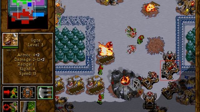 ⚔ WarCraft II: [SWORM] vs [ZLIE ЁLKI] | карта Minigolf смотреть онлайн