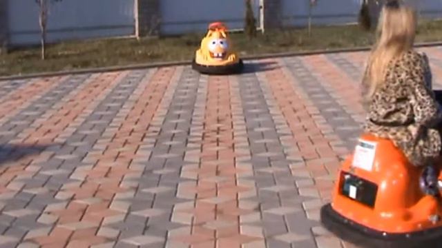 Бамперные электро машинки с животными смотреть онлайн