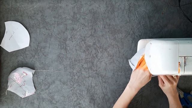 Многоразовая маска с кармашком для фильтра. смотреть онлайн