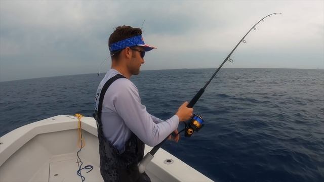 Drift Fishing on 25' Center Console Boat смотреть онлайн