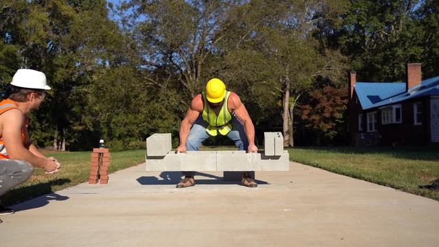 Cinderblock Challenge | How Many Cinderblocks Can You Lift? смотреть онлайн