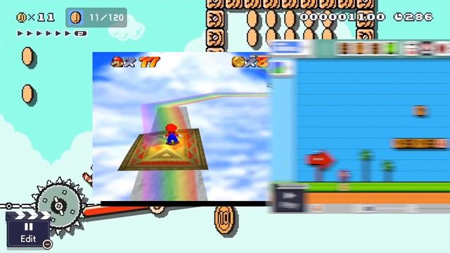 Mario Maker 2- Why We Need Mario 64!!! смотреть онлайн