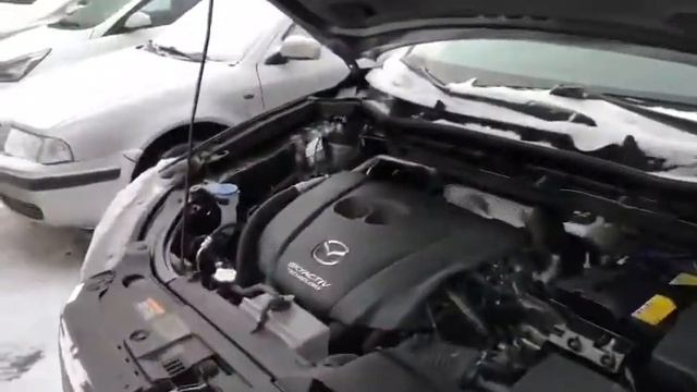 Где номер двигателя на мазда cx5 смотреть онлайн
