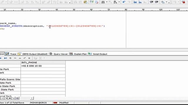 Oracle Regular Expression - PartIII смотреть онлайн