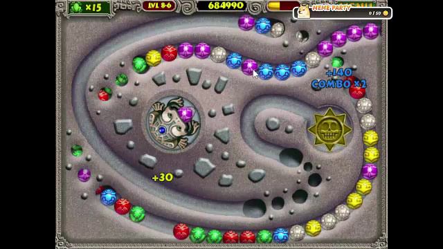 Zuma Deluxe. Полное прохождение смотреть онлайн