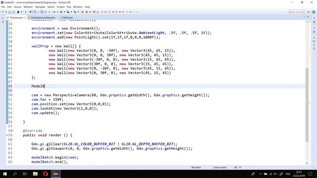 Java : LibGDX – Snake3D #2 смотреть онлайн