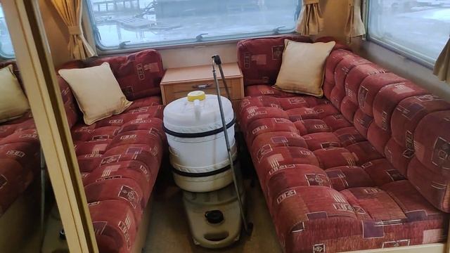 Обзор двуосного-автодома,каравана.прицепа-дачи Elddis Avante 2004 год 6 мест с палаткой в комплект смотреть онлайн