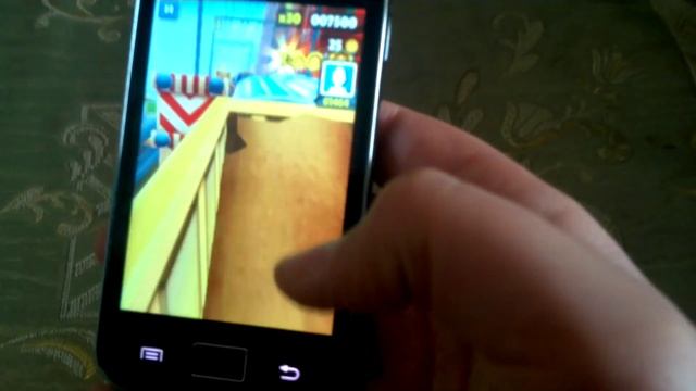 Обзор игры Subway Surf на Samsung Galaxy Ace смотреть онлайн